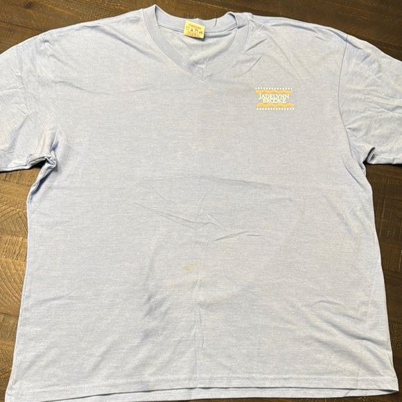 JADELYNN BROOKE Blue V-Neck T-Shirt Short Sleeve Women’s Size XL - Picture 4 of 7